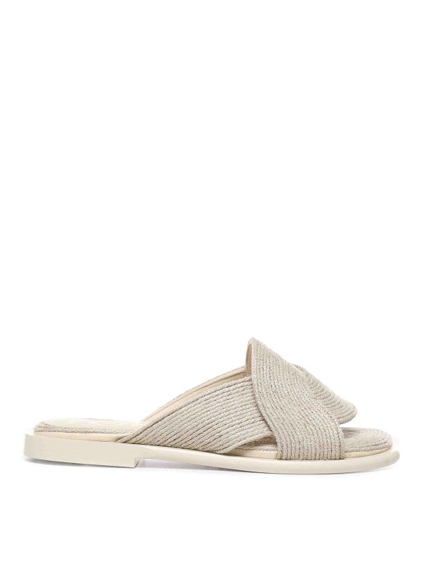 LOEWE: Tongs - Tongs - Beige
