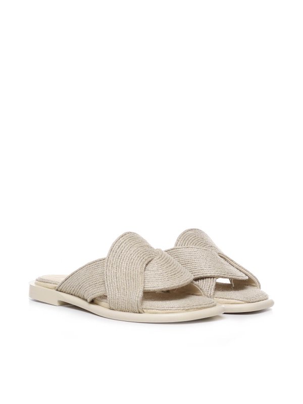 The Best Shops LOEWE: Tongs - Tongs - Beige