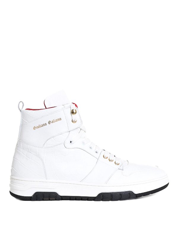 GIULIANO GALIANO: Chaussures de sport - Baskets - Blanc