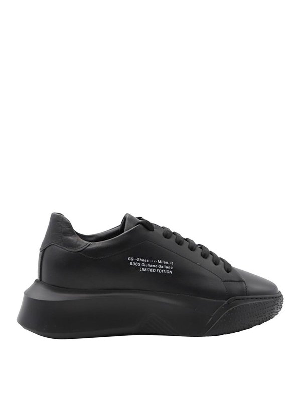 GIULIANO GALIANO: trainers - Nemesis sneakers in nappa leather