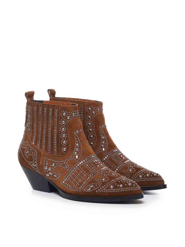 The Best Shops BIBI LOU: ankle boots - Suede texan boots