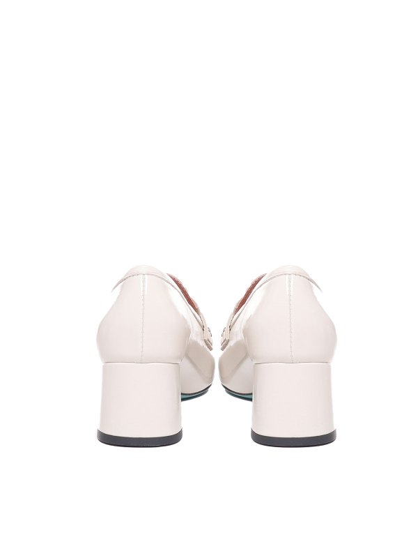 FRATELLI RUSSO: Mocassini e slippers online - Mocassino In Vernice Con Tacco