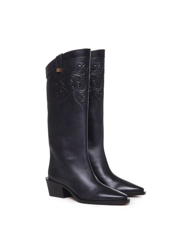 The Best Shops SKORPIOS: Bottes - Bottes - Sienna