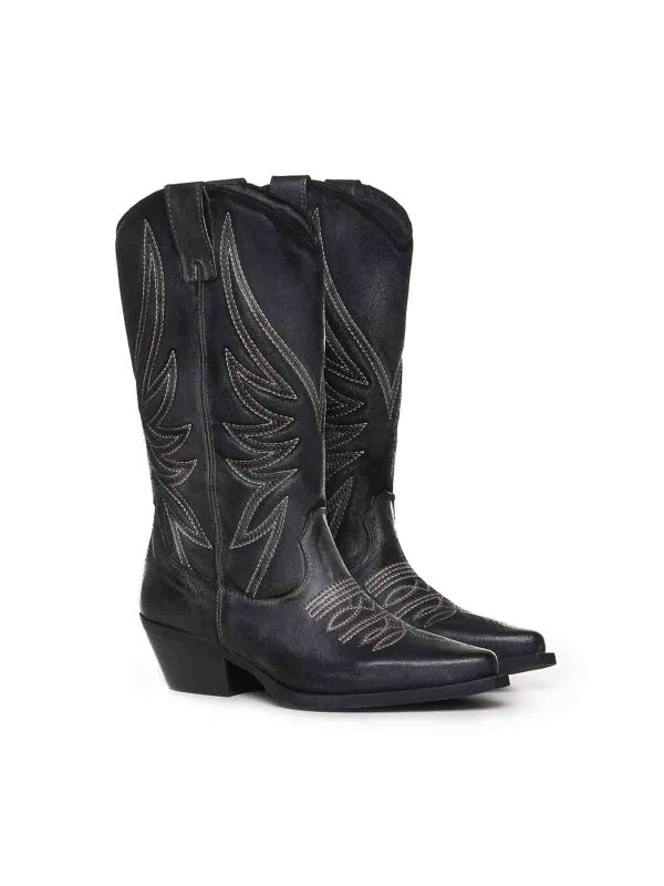 The Best Shops METISSE: boots - Texan boots with embroidery