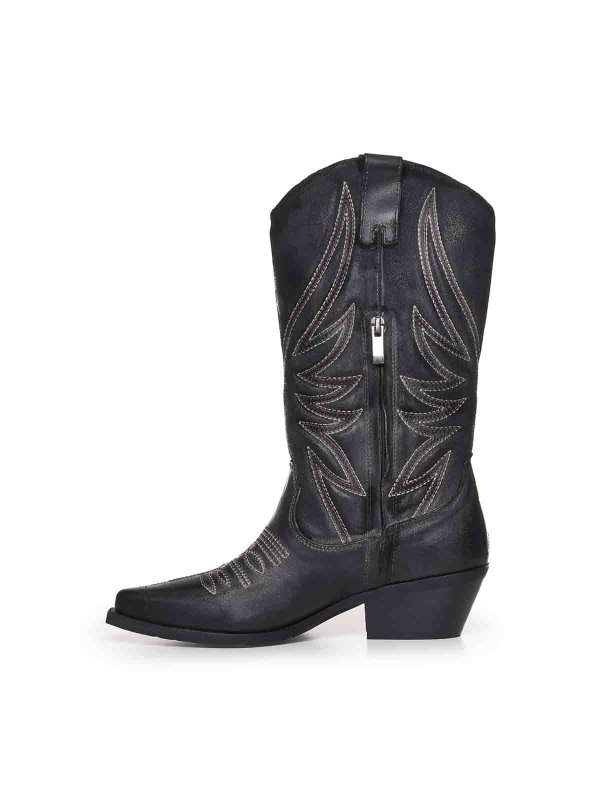 Texan boots with embroidery shop online: METISSE