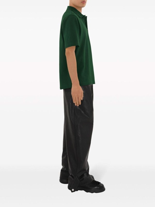 The Best Shops BURBERRY: Camiseta - Verde Oscuro