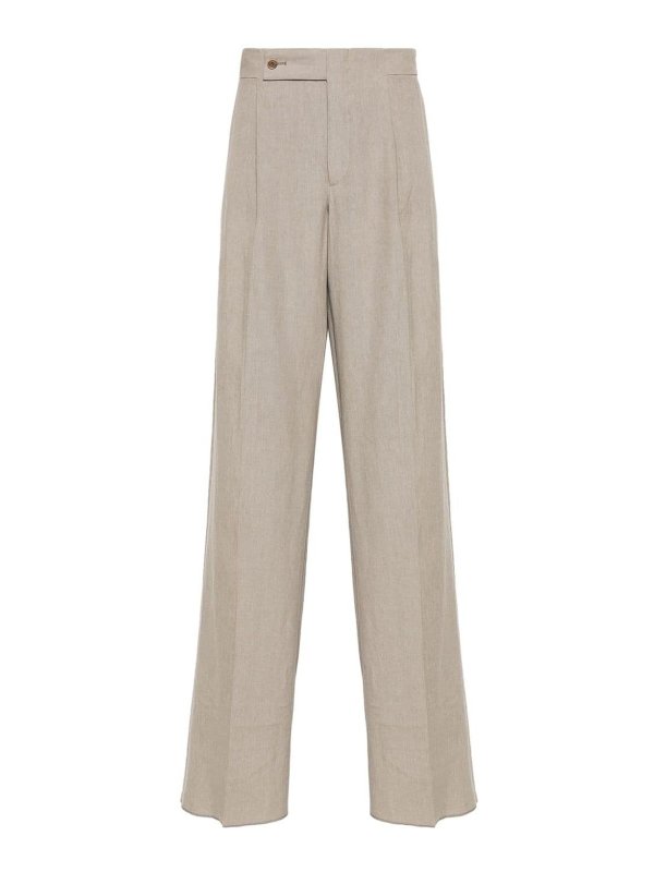 GIORGIO ARMANI: Pantalones de sastrerìa - Shorts - Azul