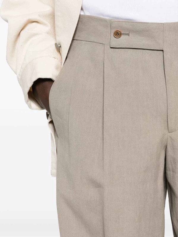 The Best Shops GIORGIO ARMANI: Pantalones de sastrerìa - Shorts - Azul