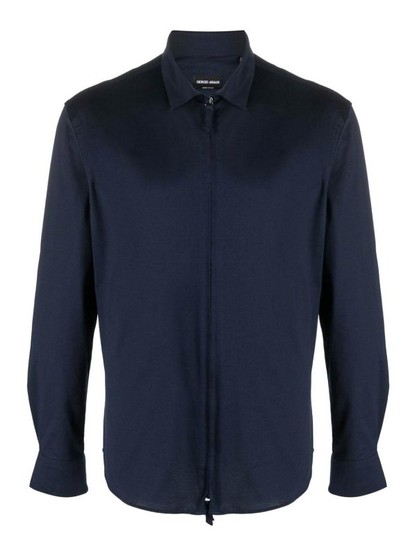 GIORGIO ARMANI: Hemden - Hemd - Blau