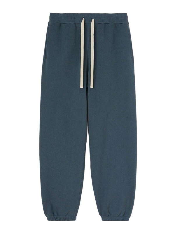 JIL SANDER: Traininghosen - Traininghose - Grün