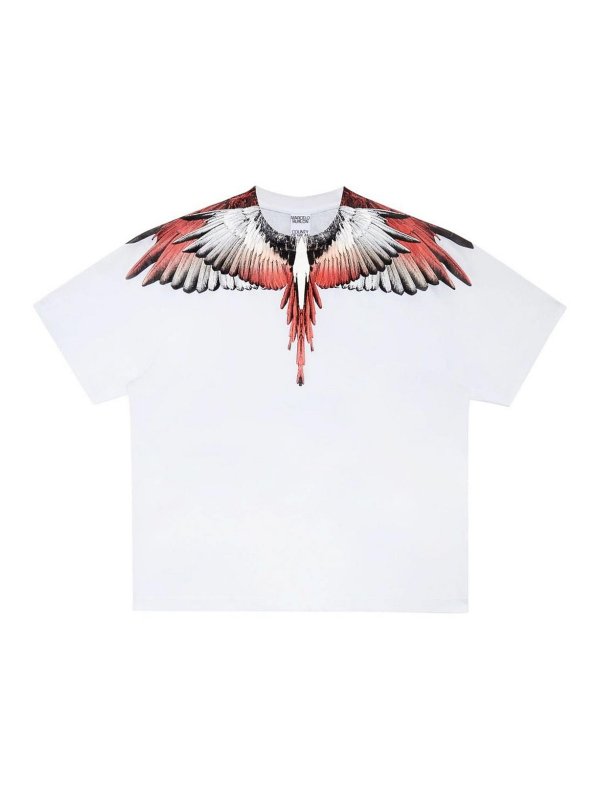 Marcelo Burlon County Of Milan: T-shirts - T-Shirt - Weiß