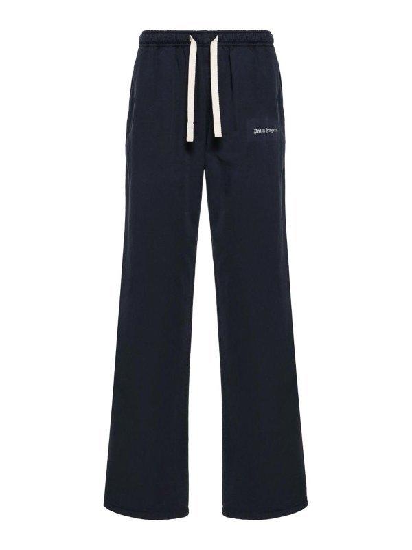 Palm Angels: スウェットパンツ - ショートパンツ - ブルー