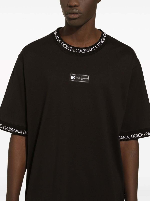 Dolce & Gabbana T-shirt - Black - Men | G8RK1THU7MAN0000