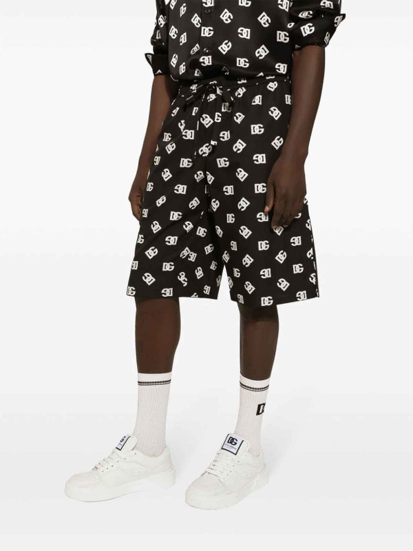 DOLCE & GABBANA: トラウザーショーツ online - ショートパンツ - 黒