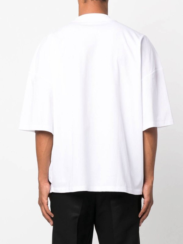 T-Shirt - Weiß shop online: JIL SANDER