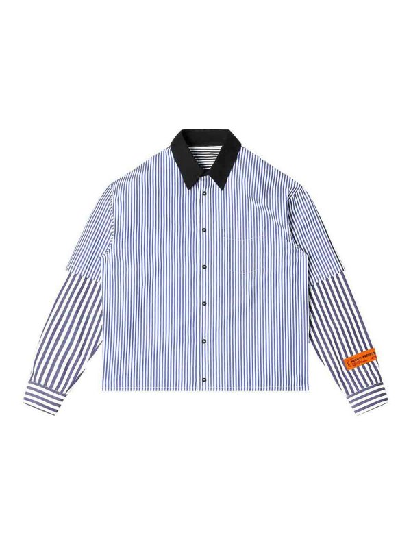 Heron Preston: camicie - Camicia blu
