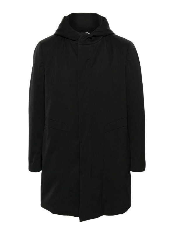 TAGLIATORE: short coats - Coat black