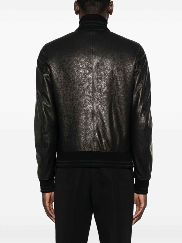 Lederjacke - Schwarz shop online: TAGLIATORE