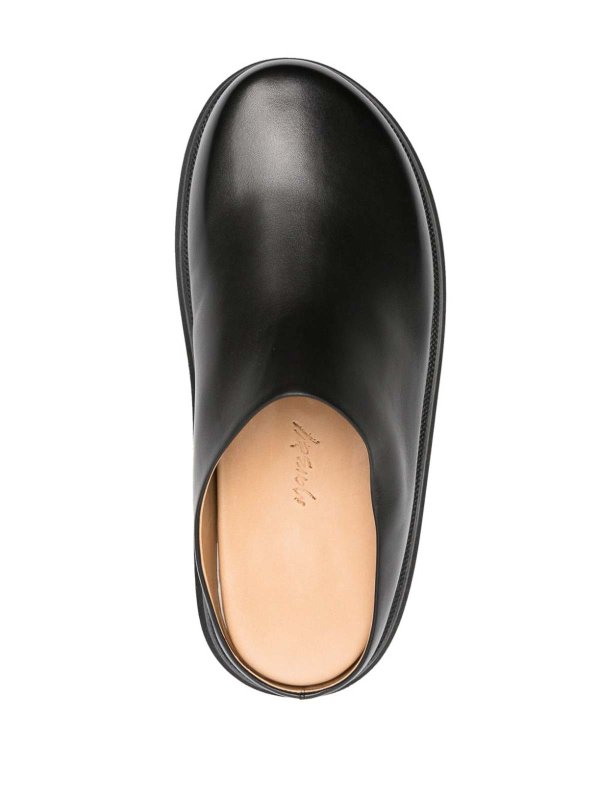 Mules noires shop online: Marsèll
