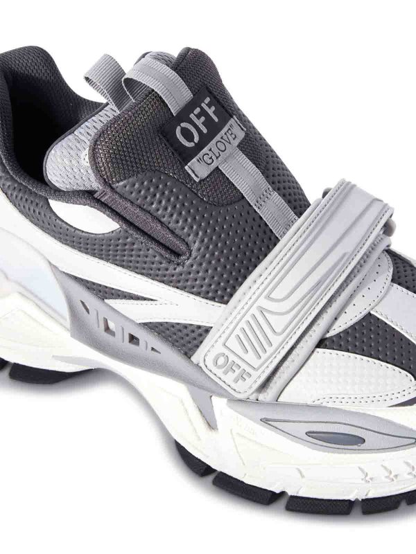 OFF-WHITE: Zapatillas online - Zapatillas - Gris