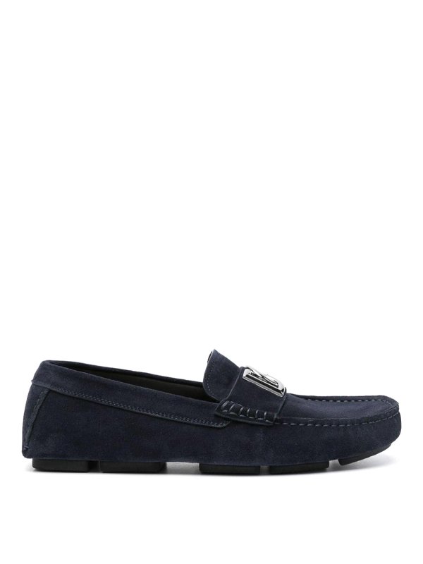 DOLCE & GABBANA: Loafers & Slippers - Blue loafers