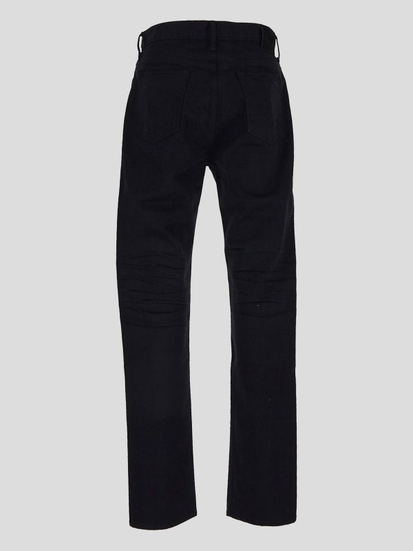 TOM FORD: Jeans à jambe droite online - Jean Droit - Noir