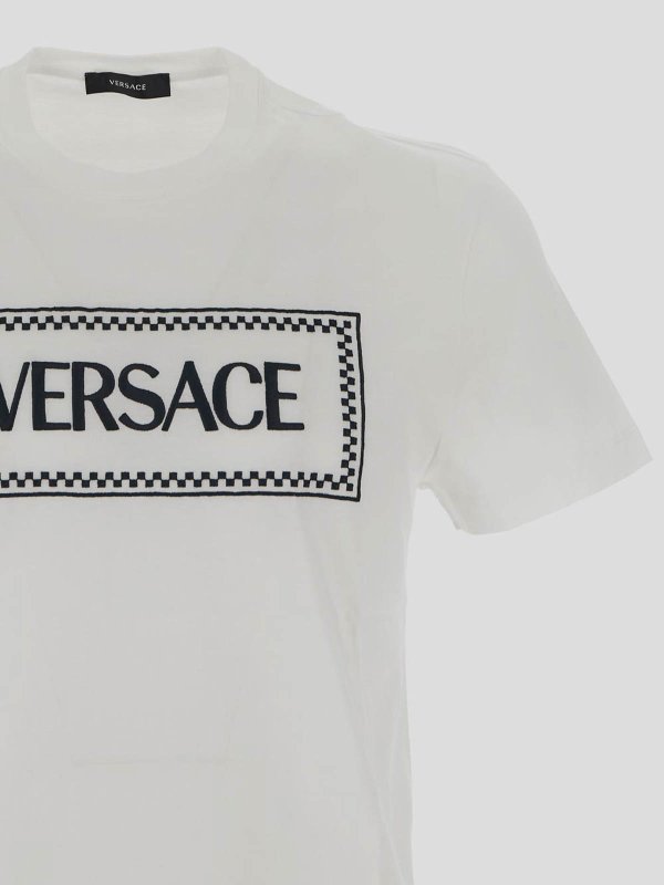 The Best Shops VERSACE: T-shirts - T-Shirt - Weiß