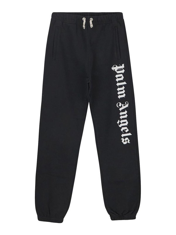 Palm Angels: tracksuit bottoms - Vertical logo sweatpants