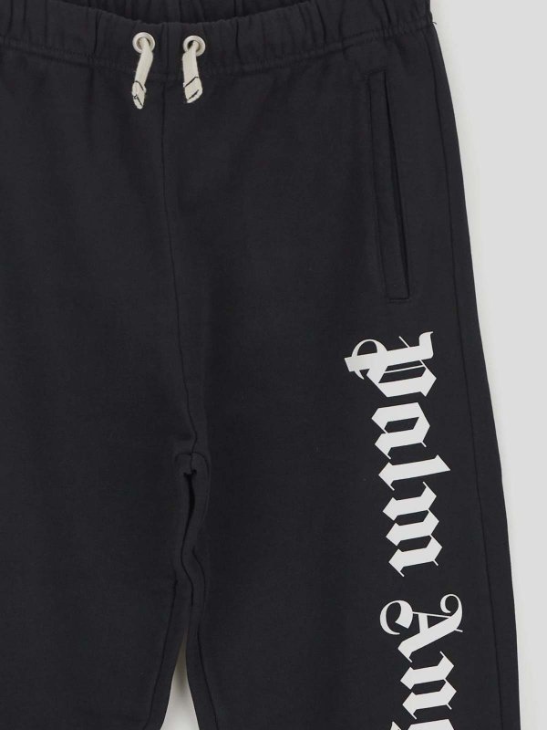 The Best Shops Palm Angels: tracksuit bottoms - Vertical logo sweatpants