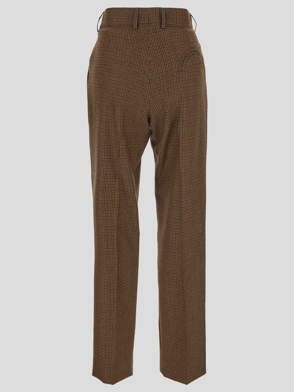 BLAZÉ MILANO: casual trousers online - beige trousers with side pockets