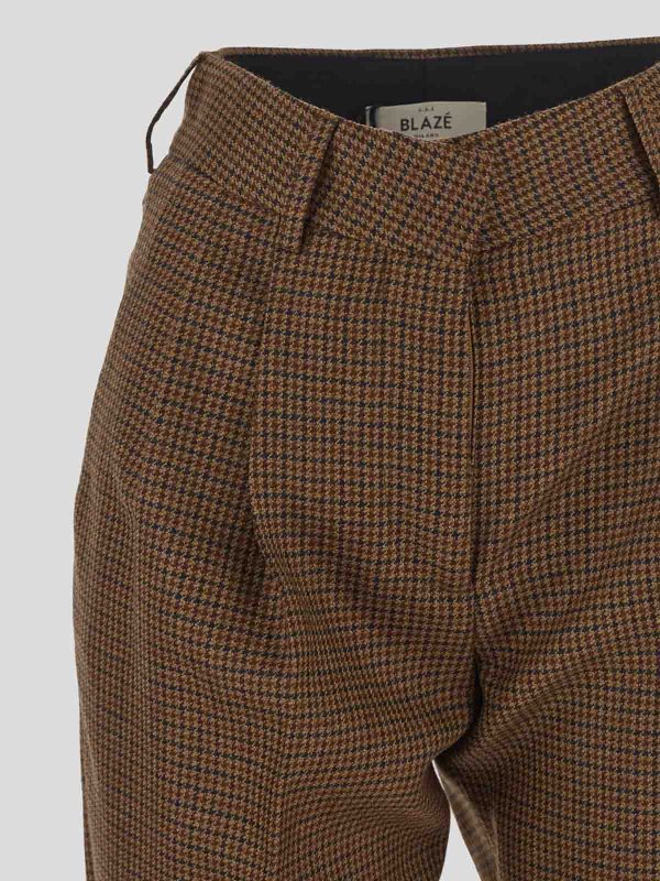 The Best Shops BLAZÉ MILANO: casual trousers - beige trousers with side pockets