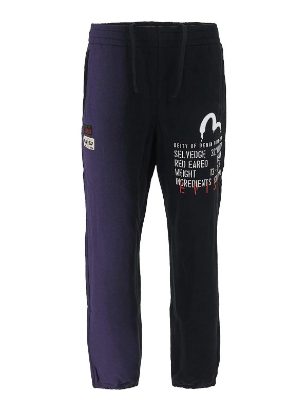 EVISU: Shorts - Shorts - Negro