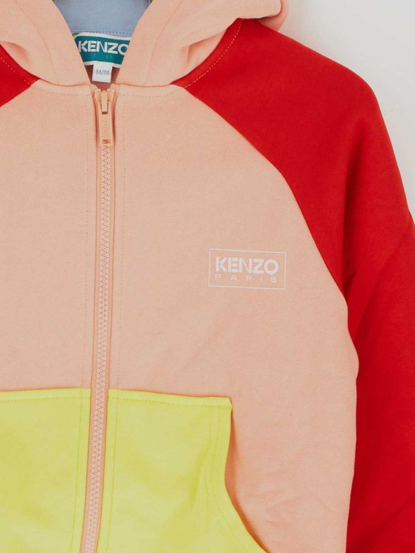 The Best Shops KENZO: blazers - multicolor sweatshirt with long sleeves