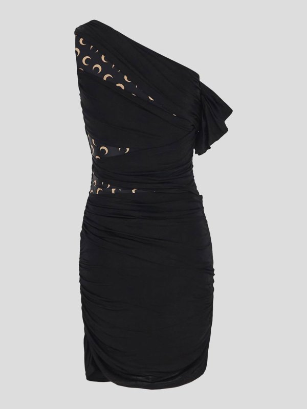 MARINE SERRE: ショートドレス online - ショートドレス - ダークブルー