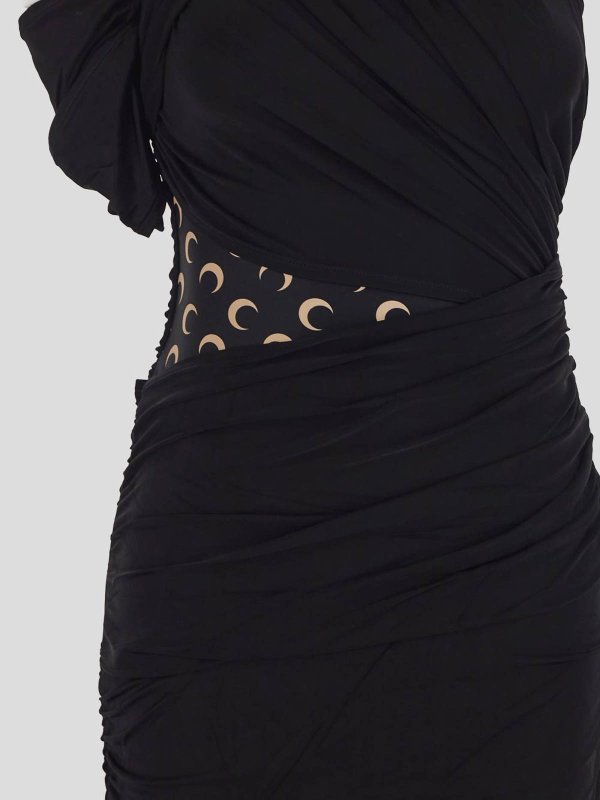 The Best Shops MARINE SERRE: ショートドレス - ショートドレス - ダークブルー