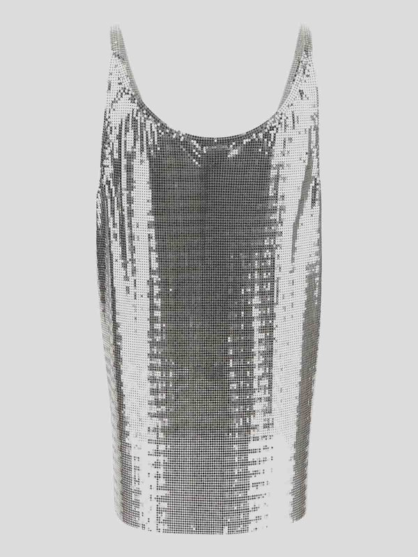 PACO RABANNE: Camisetas online - Camiseta - Plata