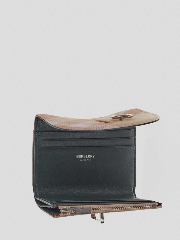 tri-fold wallet shop online: BURBERRY