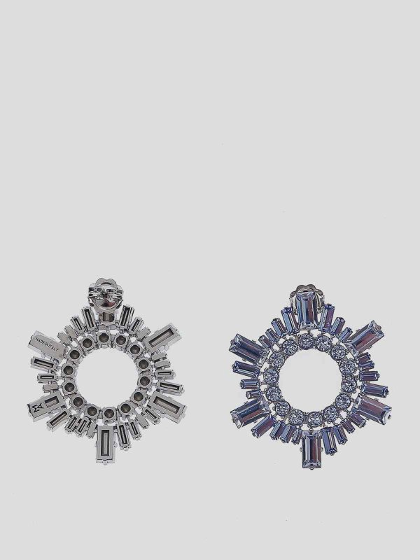 AMINA MUADDI: イヤリング online - イヤリング - ブルー