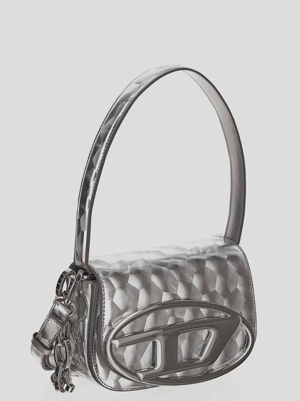 DIESEL: cross body bags online - Mirror effect bag