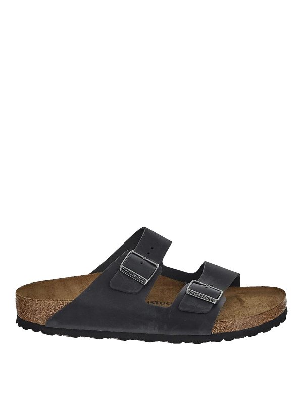 BIRKENSTOCK: Sandalen - Sandalen - Schwarz