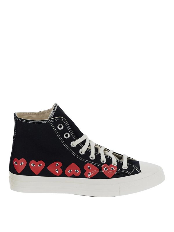 Comme des Garçons Play: Sneaker - Sneaker - Schwarz