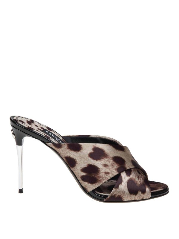 DOLCE & GABBANA: Sandalias - Sandalias - Marrón