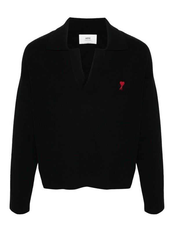 AMI PARIS: シャツ - シャツ - 黒