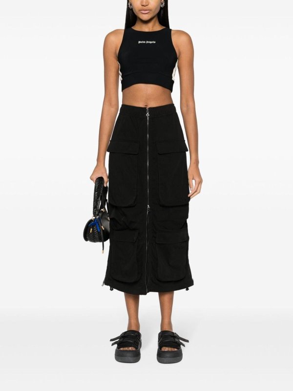 Palm Angels: Tops und Tank Tops online - Top - Schwarz