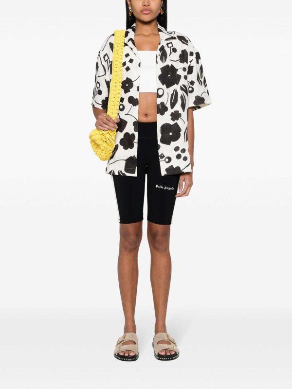 Palm Angels: トラウザーショーツ online - ショートパンツ - 黒