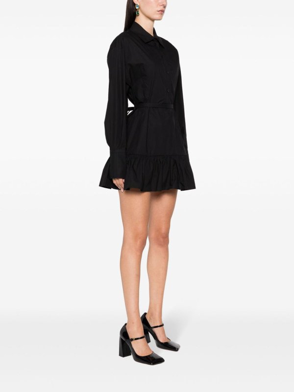 The Best Shops PATOU: short dresses - Ruffled Mini Shirt Dress