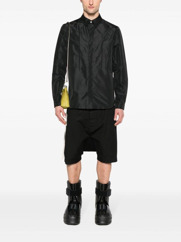 RICK OWENS: shirts online - Fogpocket Classic-Collar Shirt