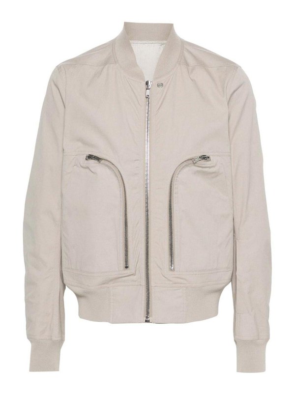 RICK OWENS: カジュアルジャケット - カジュアルジャケット - ベージュ