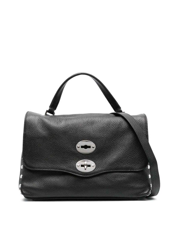 ZANELLATO: totes bags - Small Postina Leather Tote Bag