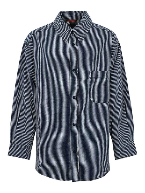 AUTRY: camicie - Camicia in cotone a righe